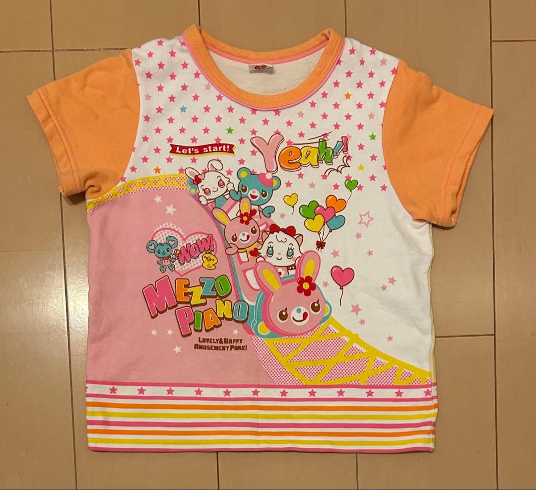 mezzo piano メゾピアノアミューズメントパークテーマのTシャツ130
