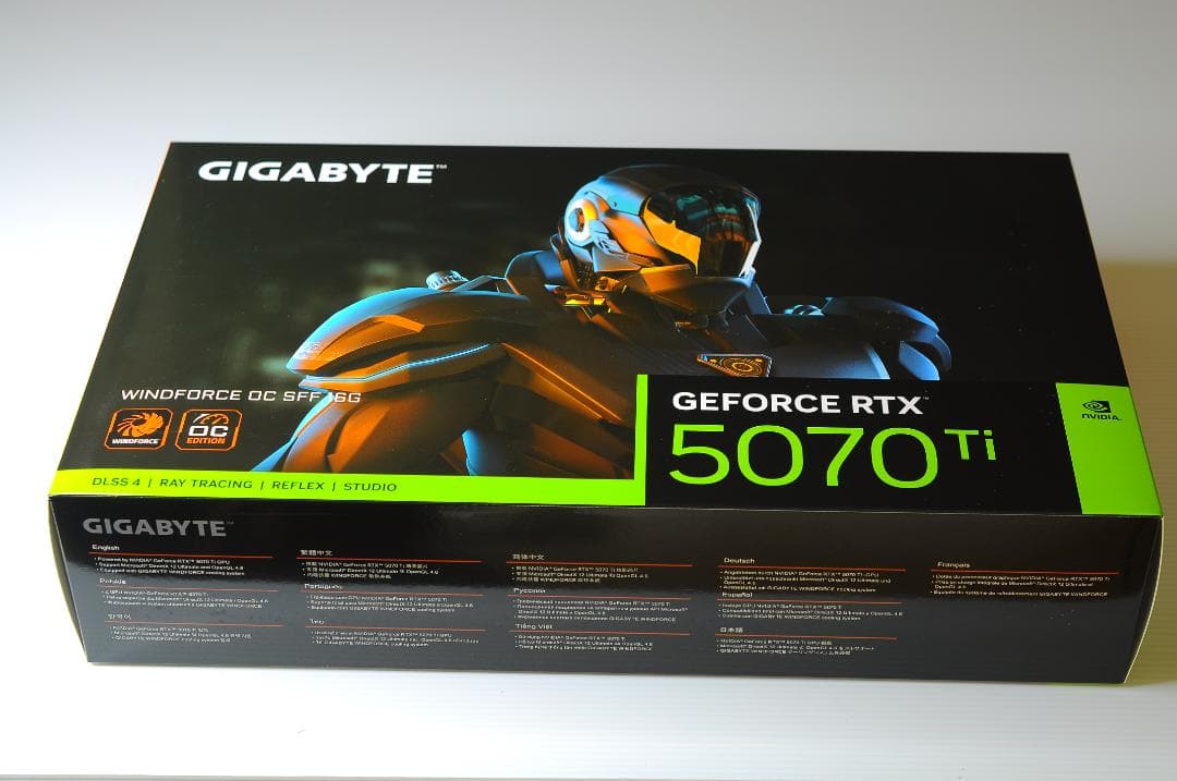 高*み様 【新品未使用】GIGABYTE GEFORCE RTX 5070 Ti