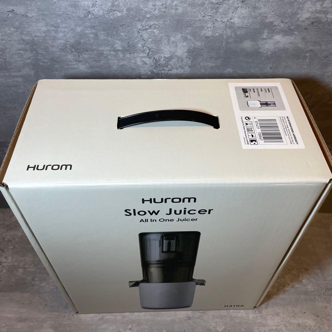 【新品未使用】 ヒューロム スロージューサー H310Aホワイト