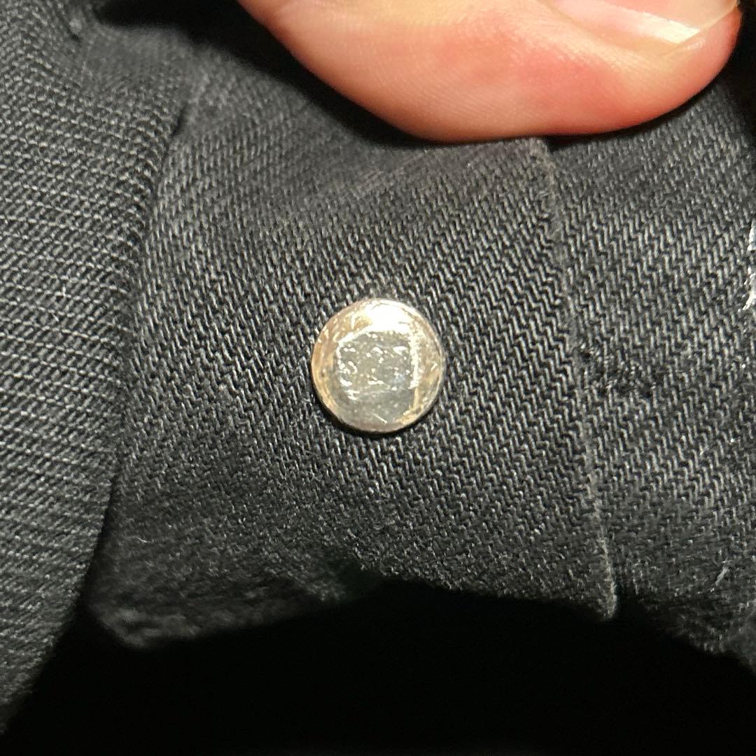 わ*こ様 Levi's USA製 デニム　ベスト　ブラック　後染め　70506