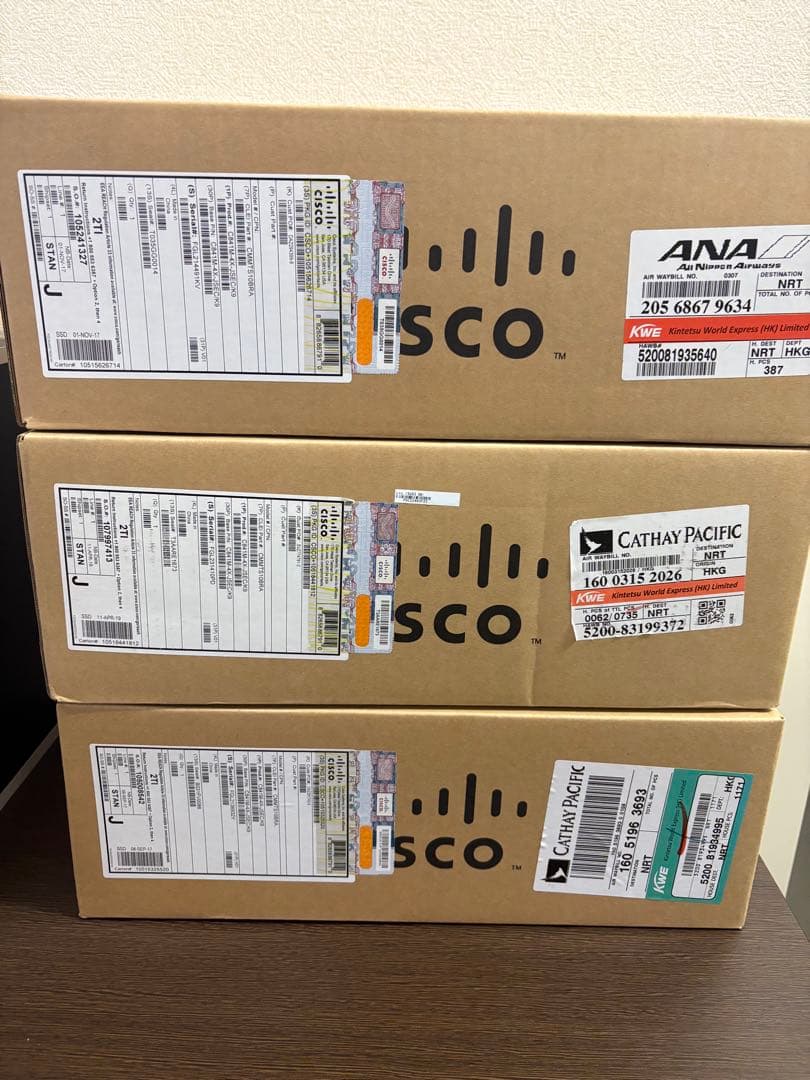 の*き様 Cisco C841M-4X-JSEC/K9 ネットワーク機器　3個