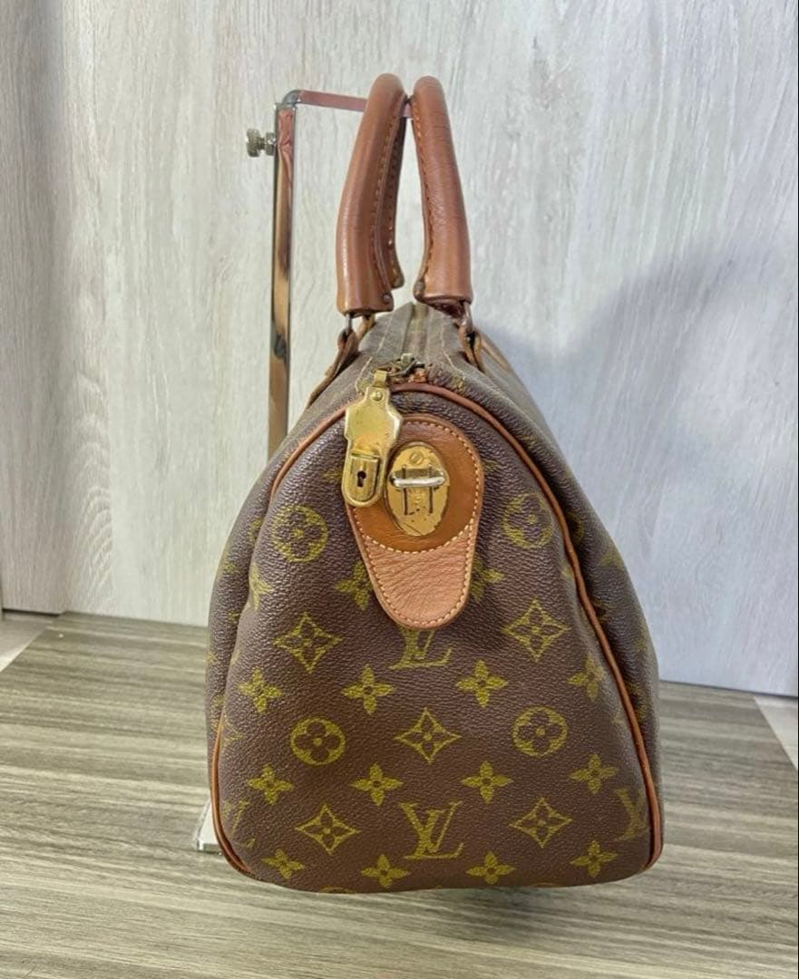 ルイヴィトン　スピーディ USA限定 ハンドバッグ　モノグラム　レザー　ボストン