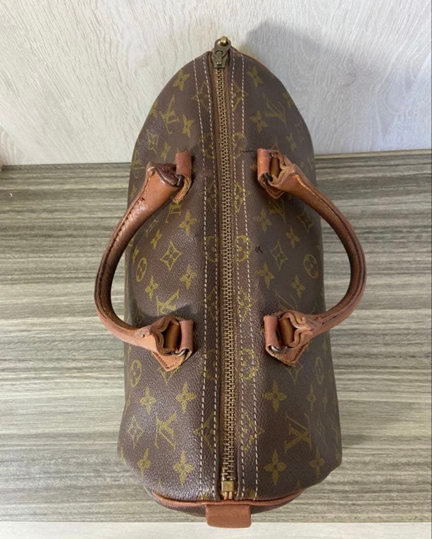 ルイヴィトン　スピーディ USA限定 ハンドバッグ　モノグラム　レザー　ボストン