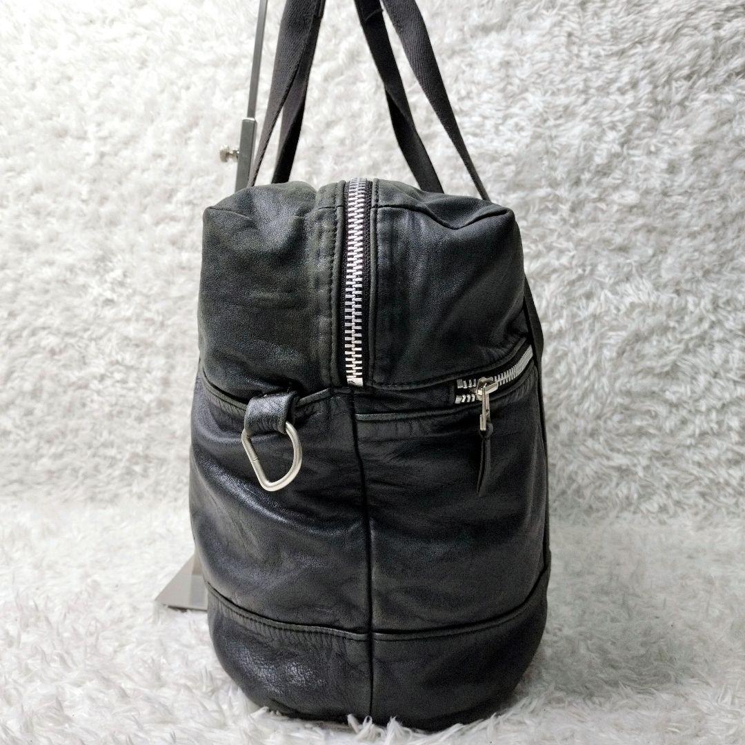 Y’s Yohji Yamamoto レザー ボストンバッグ レザー　2way