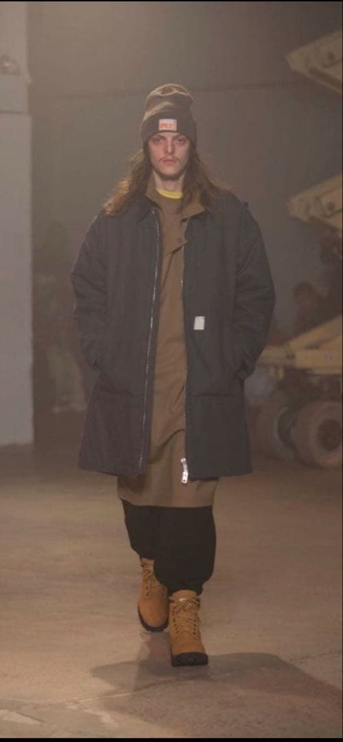 N.HOOLYWOOD エヌハリウッド ダックコート ブラック