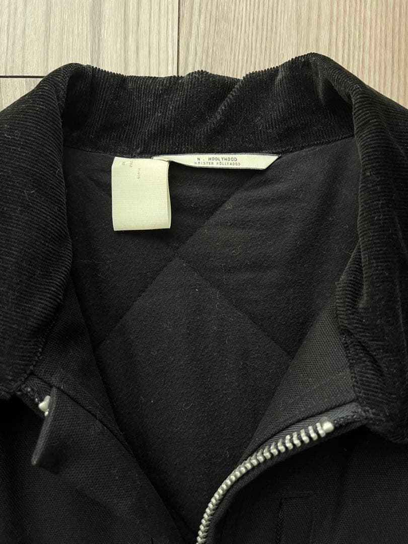 N.HOOLYWOOD エヌハリウッド ダックコート ブラック