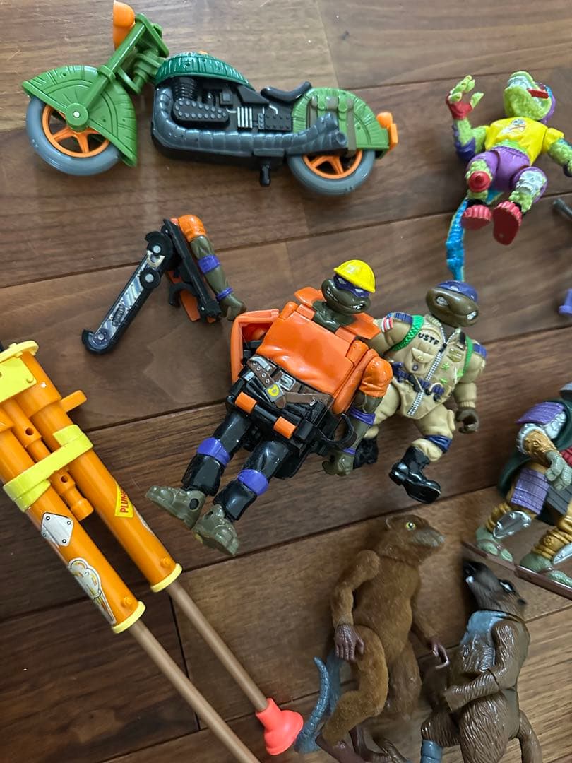 TMNTタートルズ フィギュア セット