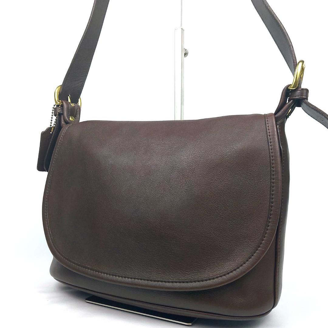 COACH オールドコーチ 4150 ショルダーバッグ グラブタンレザー