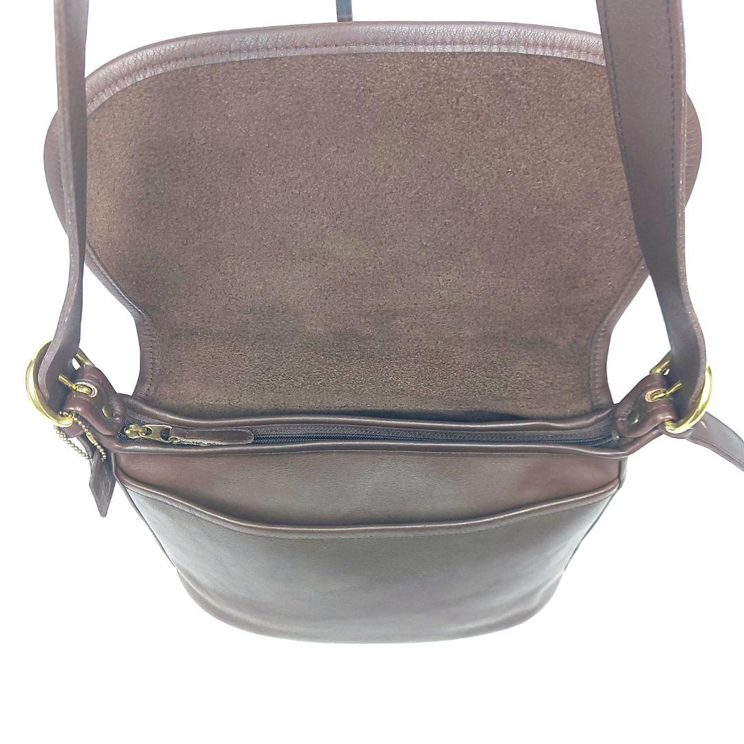 COACH オールドコーチ 4150 ショルダーバッグ グラブタンレザー