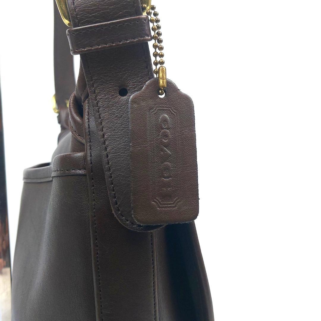 COACH オールドコーチ 4150 ショルダーバッグ グラブタンレザー