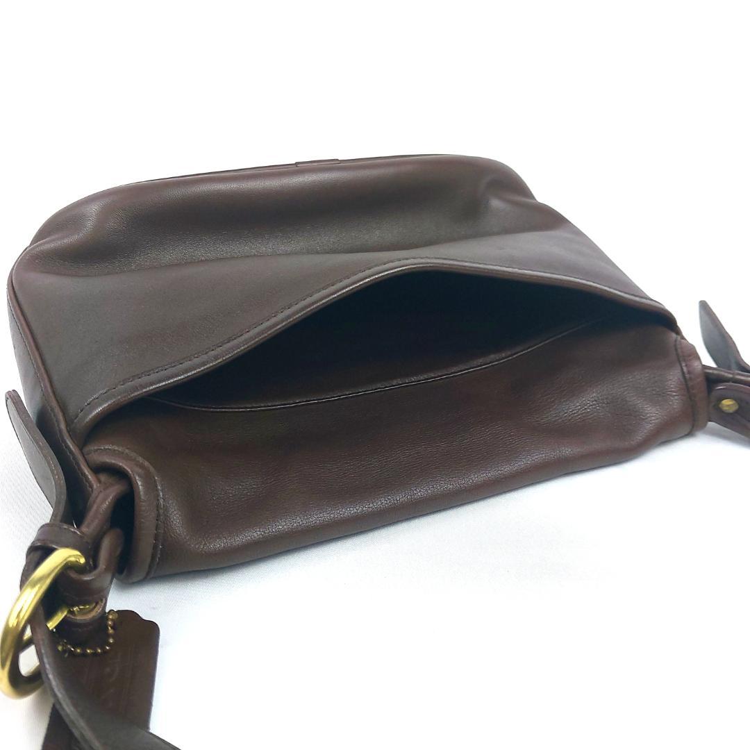 COACH オールドコーチ 4150 ショルダーバッグ グラブタンレザー
