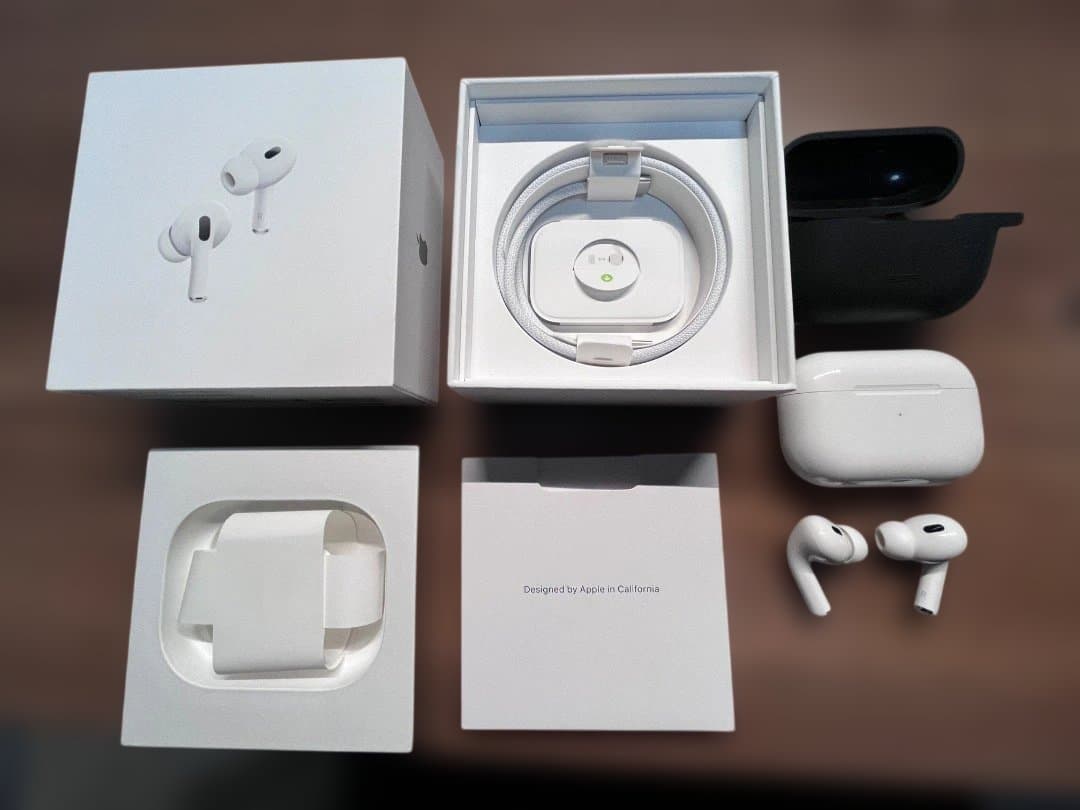 極美品-保証有 AirPodsPro 第二世代 USB-C MTJV3J/A