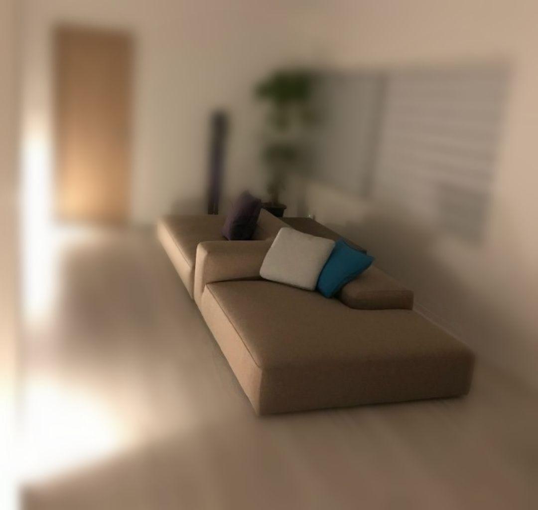 ALGORHYTHM アルゴリズム ベージュソファセット引き取り限定