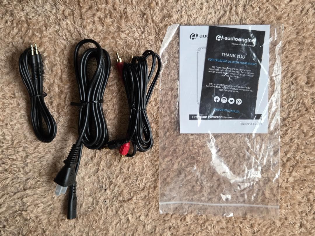 【美品｜梱包済】Audioengine S6 パワードサブウーファー グレー