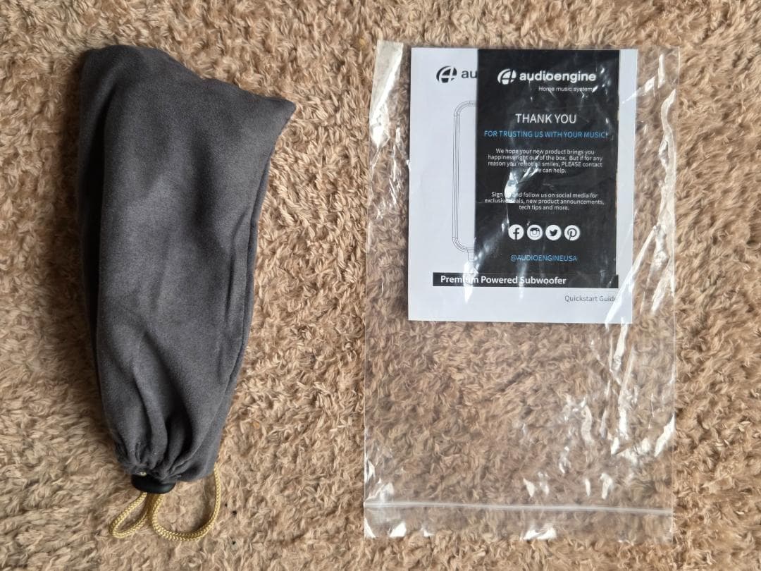 【美品｜梱包済】Audioengine S6 パワードサブウーファー グレー