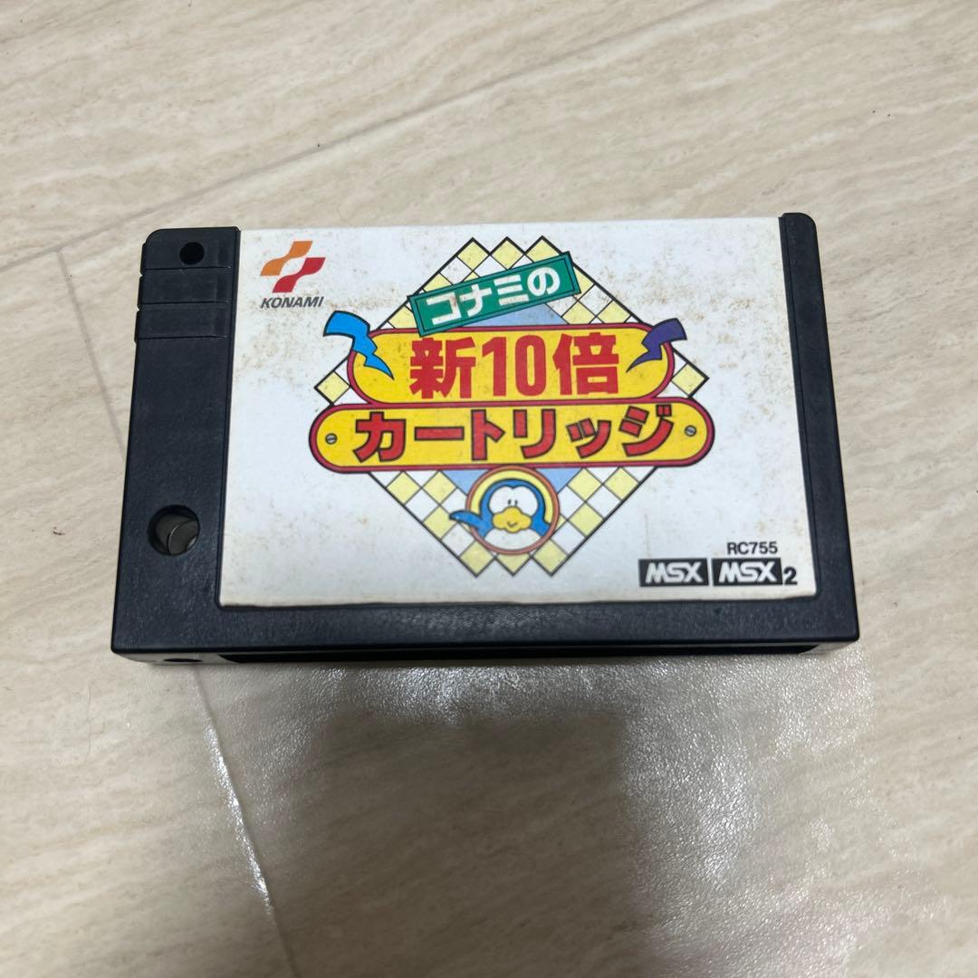 希少！コナミの新10倍カートリッジ MSX msx KONAMI