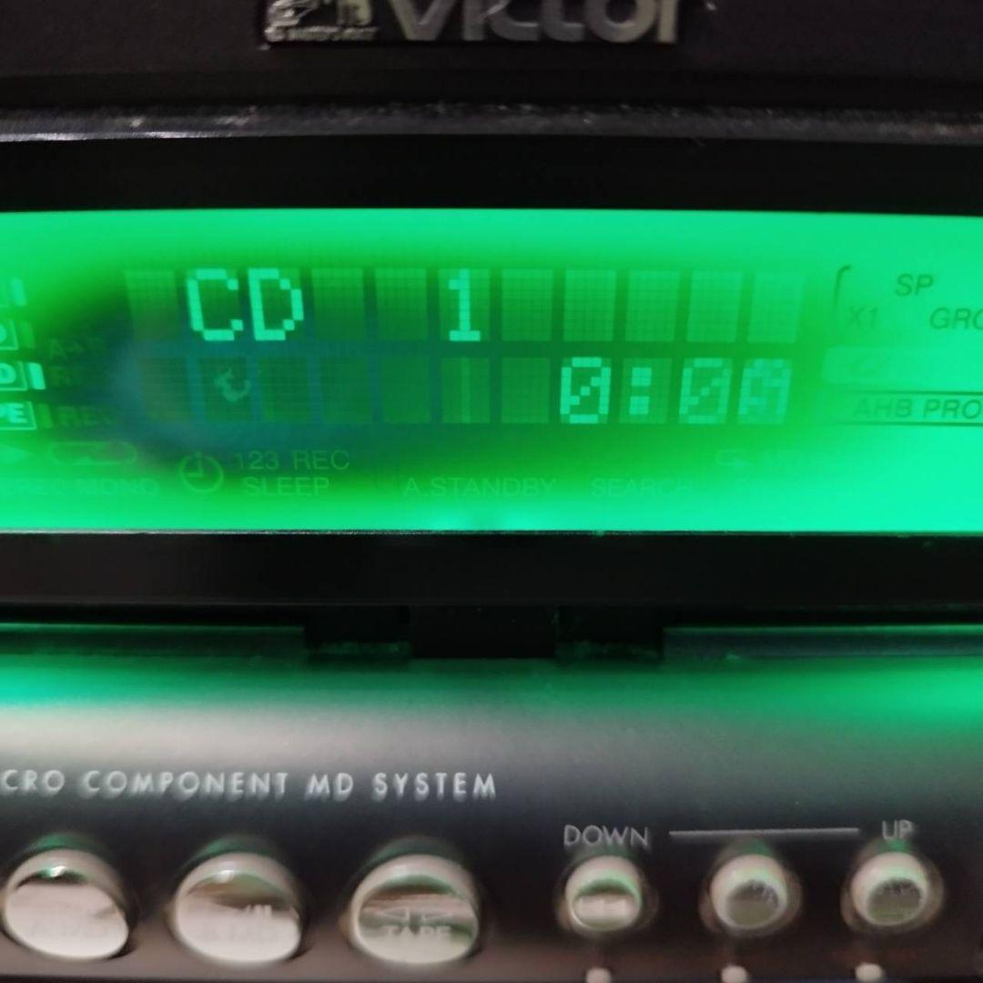 【CD.MD再生確認済み】 Victor ミニコンポ　UX-W5-B