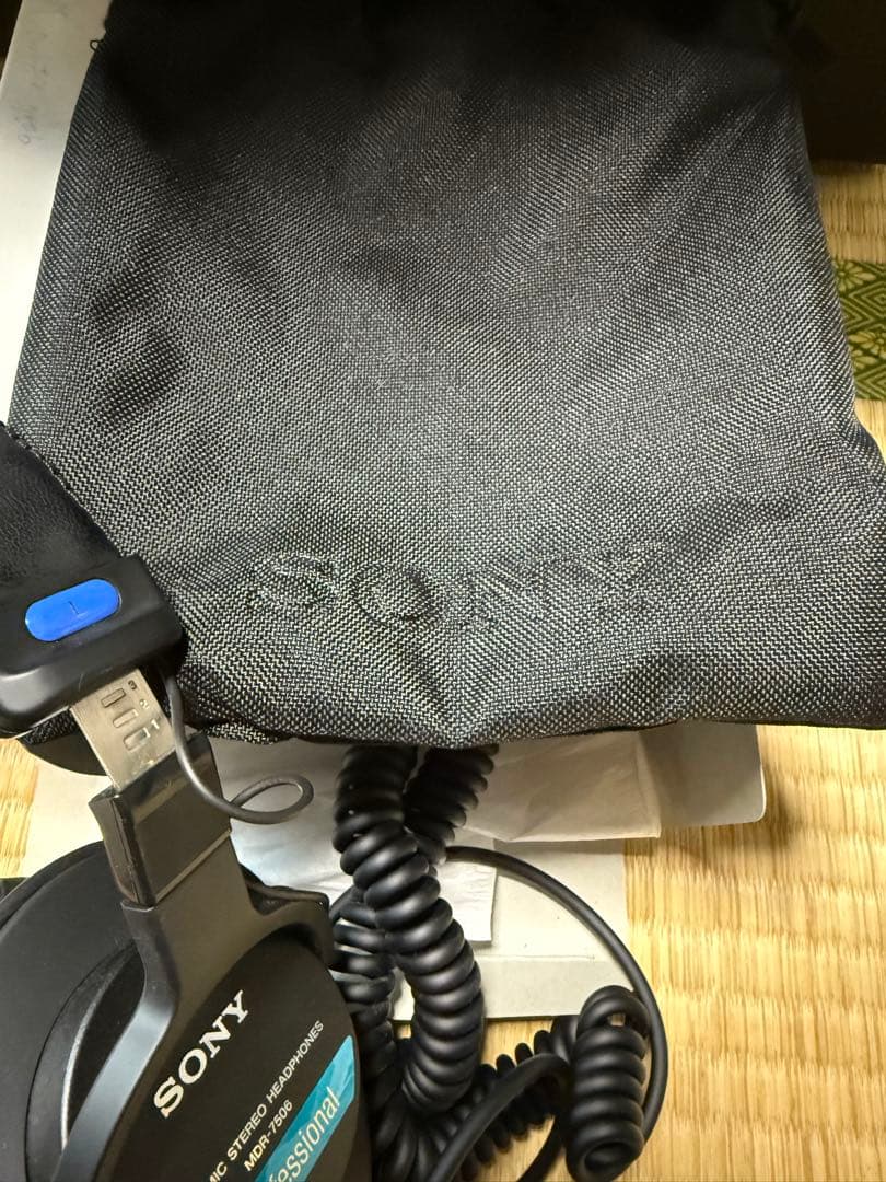 庵野　SONY MDR-7506 ステレオヘッドホン