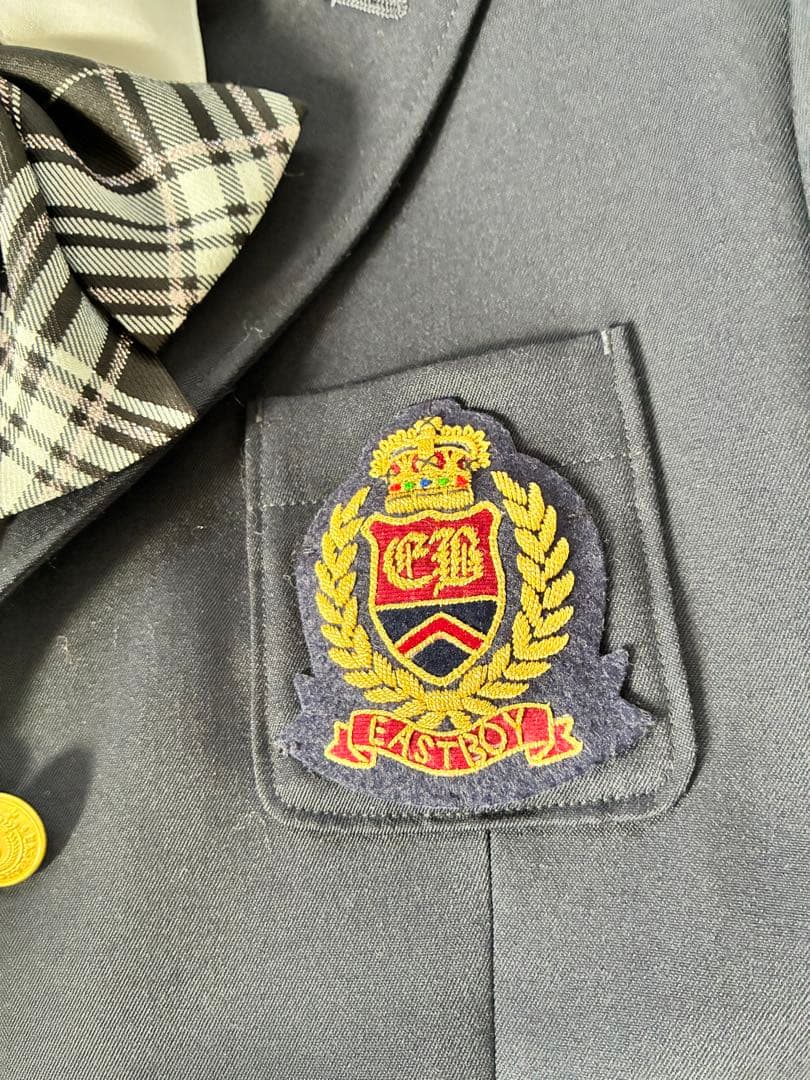 【豪華6点】イーストボーイ 卒服上下　9号/160 ブレザー＆2スカート＆2タイ