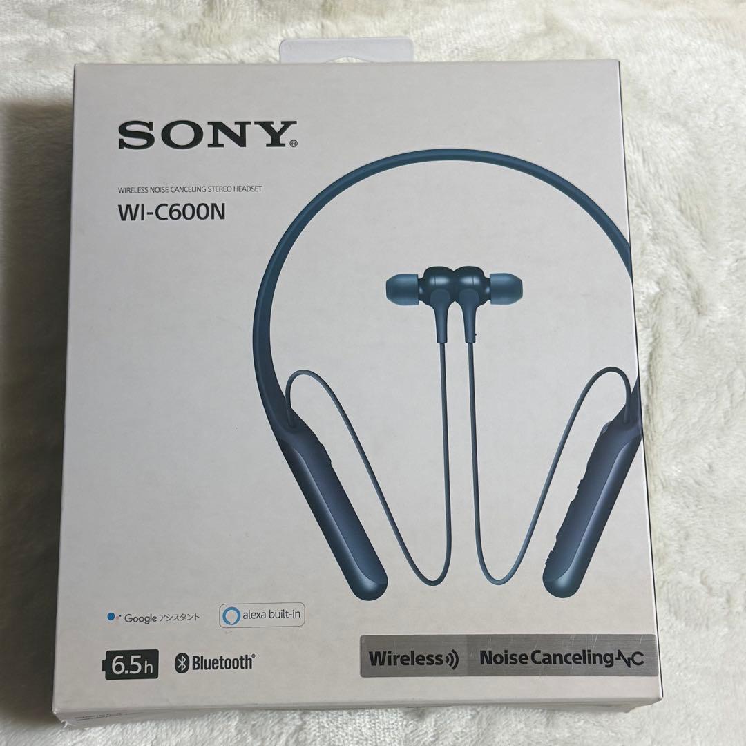 SONY WI-C600N ブラック ワイヤレスイヤホン ソニー