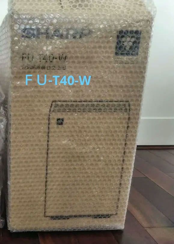 SHARP 空気清浄機 FU-T40 シルバーグレー【保証書付】