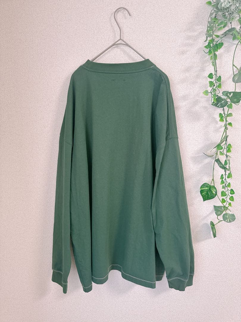 【極美品】 AMERI AM LOGO OVER LONG TEE