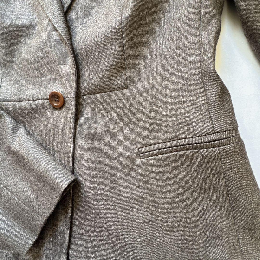 【美品】 Max Mara テーラードジャケット ブラウン 38 レディース