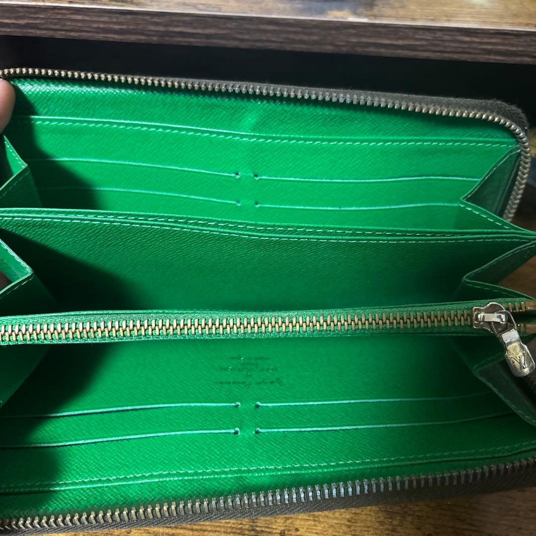 【ジャンク品】louis vuitton 草間彌生 長財布