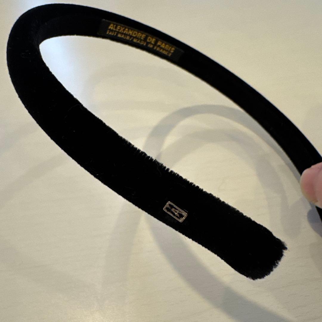 アレクサンドルドゥパリ　カチューシャとヘアクリップ