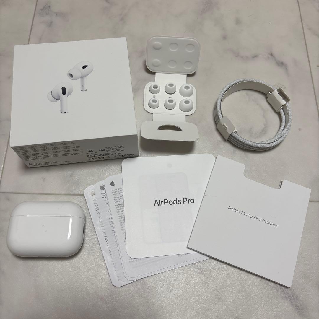 《AppleCare付き》AirPods Pro2（第2世代）USB-C