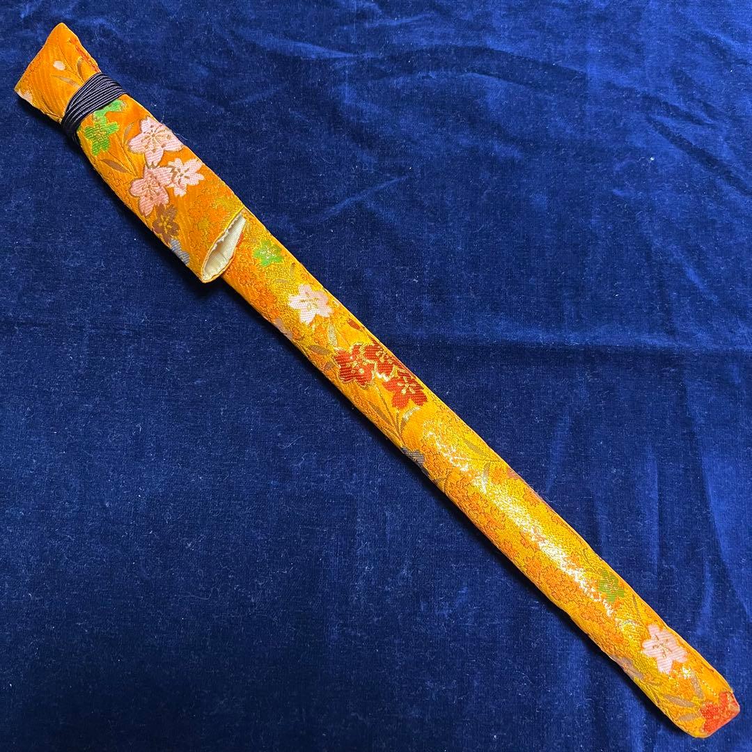 篠笛丸山 7本調子 唄用（ドレミ調）黒漆塗 専用笛袋付