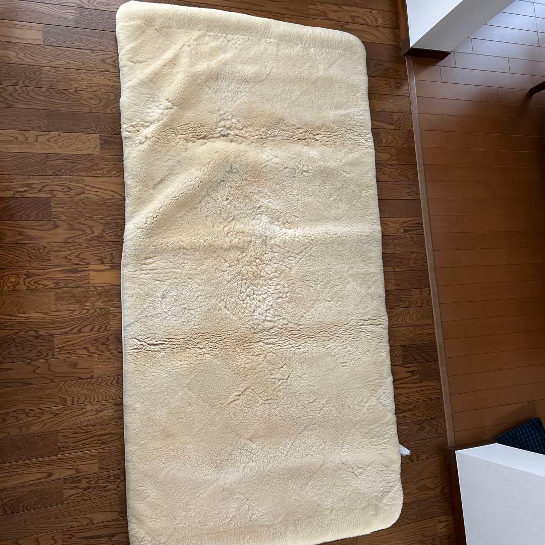 ムートン敷きパッド ムートンシーツ　シングル