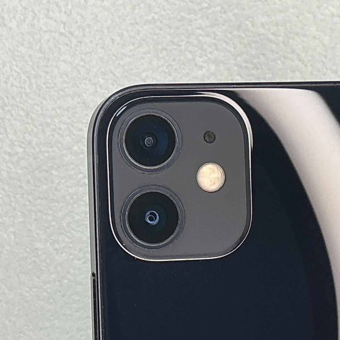 【極美品】iPhone12mini 128GB新品バッテリー＆パネルSIMフリー