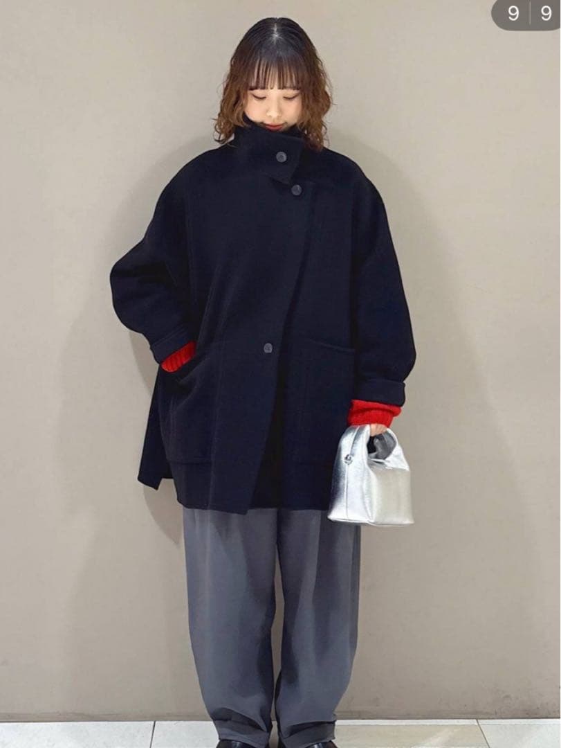 【BABYLONE】バビロン⭐︎未使用　ウールドルマンコート黒