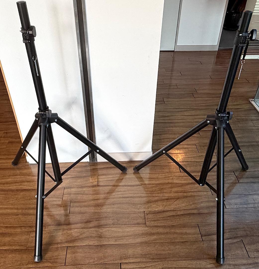 FULL-TEN【FT-SST-BK】PA用スピーカースタンド【新品同様】2本組