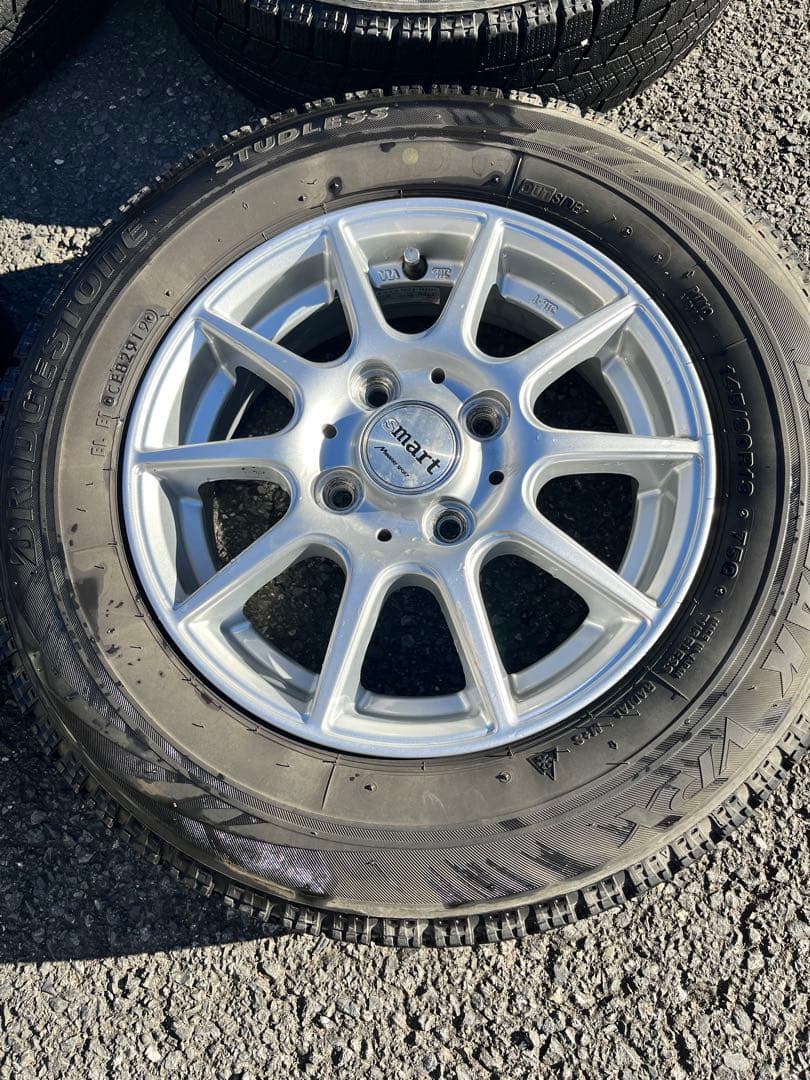 安さに挑戦　軽自動車用スタッドレスタイヤ4本セット