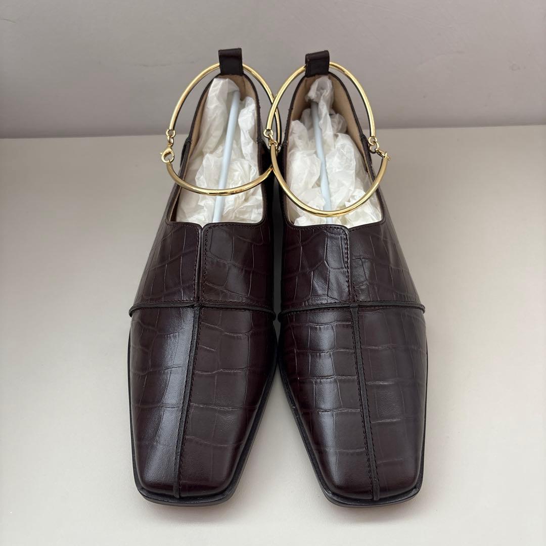 どりどり【新品】LE TALON GRISEレザースクエア