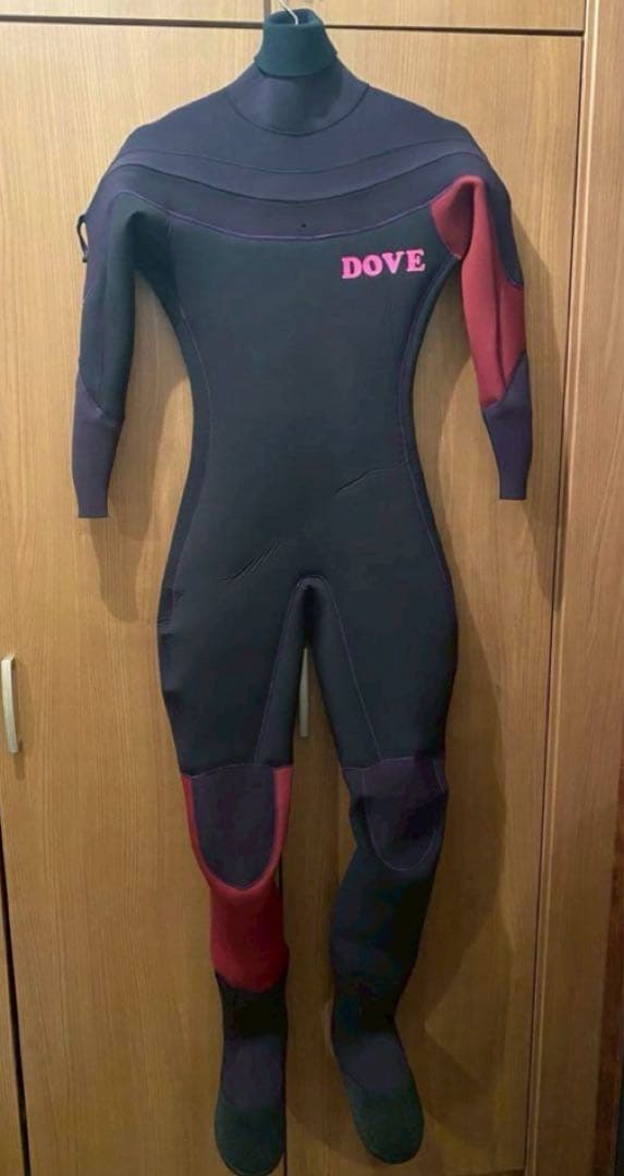 専用◇◇DOVE ドライスーツ◇レディース Sサイズ◇チェストジップ◇ブーツ付