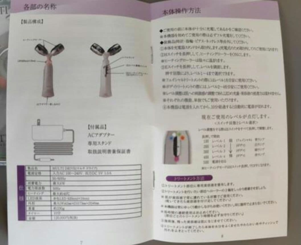 ARTISTIC & CO. MULTI DRIVE 美顔器