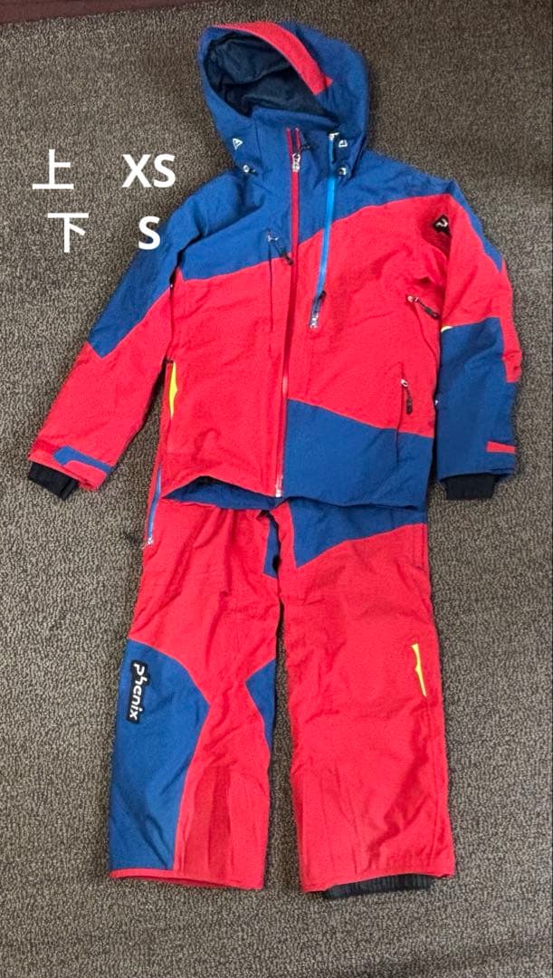PHENIXフェニックス スキーウェア　 上（XS）下（S）セット