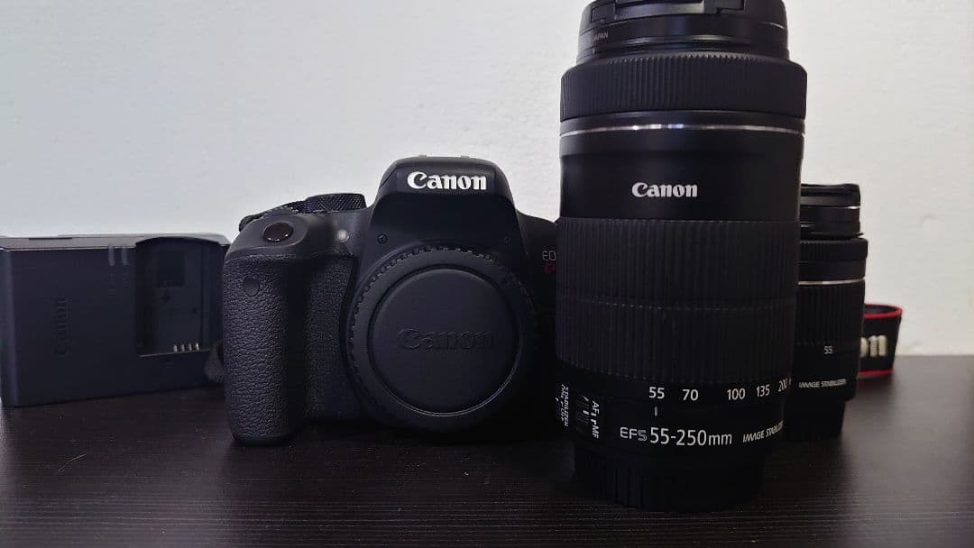 Canon EOS kiss x9i デジタル一眼レフカメラ レンズ2本セット