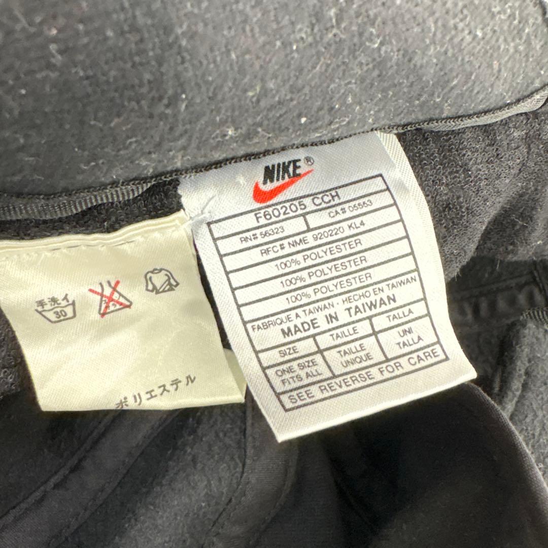 90s nike vintage フリースキャップ　耳当て　古着