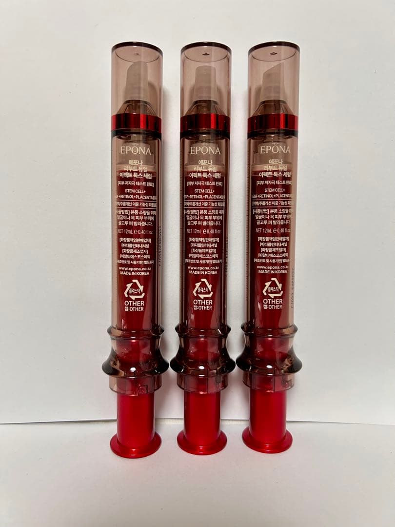 【3本】EPONA RE:BOOT DUAL EFFECT TOX SERUM