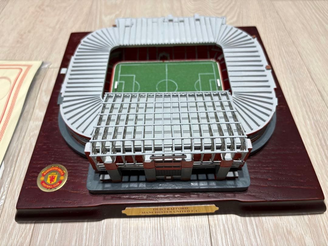 マンチェスターユナイテッド　オールド・トラッフォード　スタジアム模型