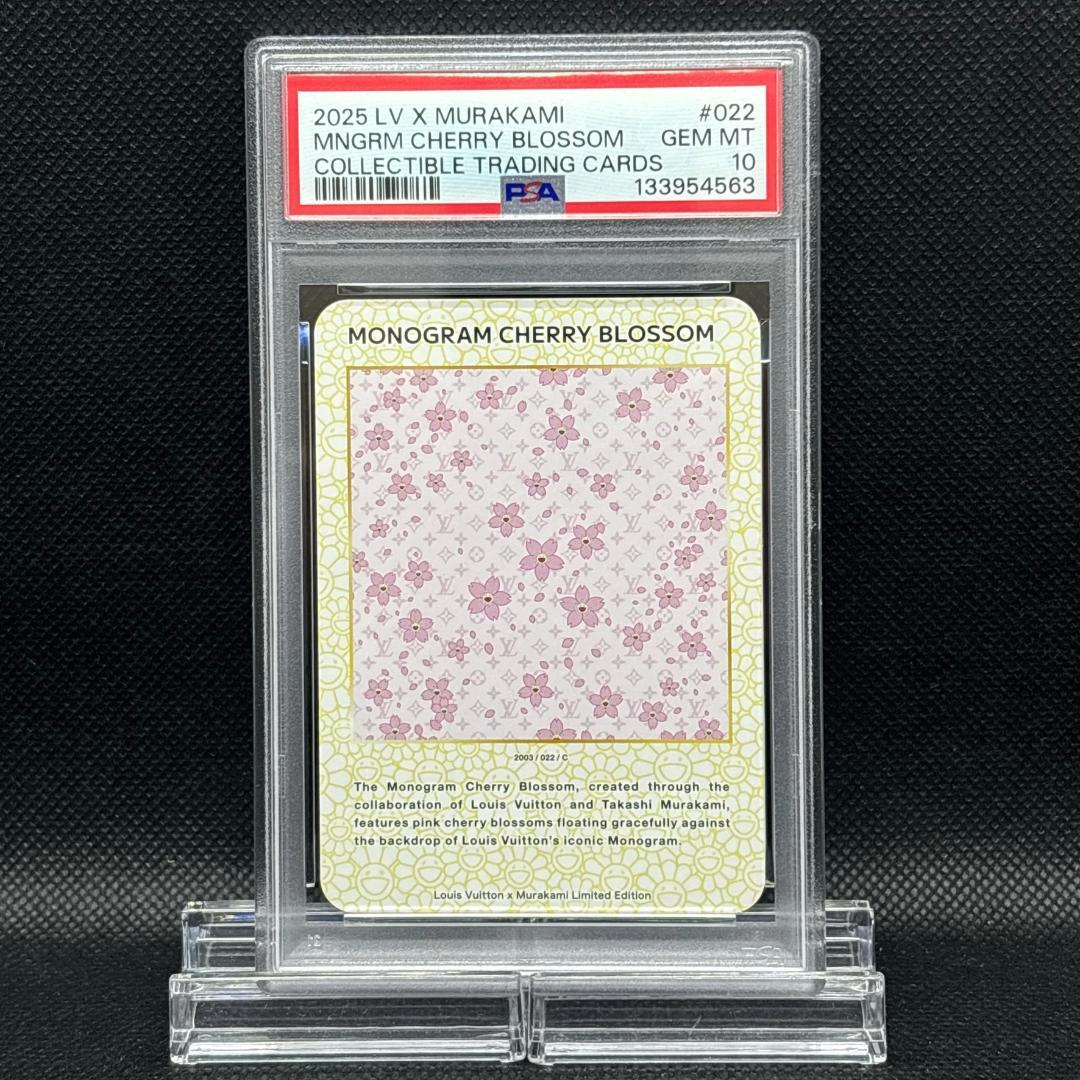 PSA10 モノグラム チェリーブロッサム #022 村上隆×ルイヴィトン