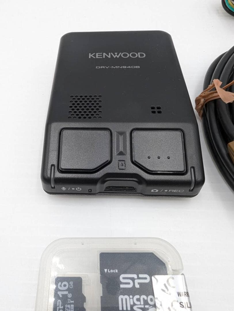 ☆美品!KENWOOD 2カメラ ドライブレコーダー 【DRV-MN940B】