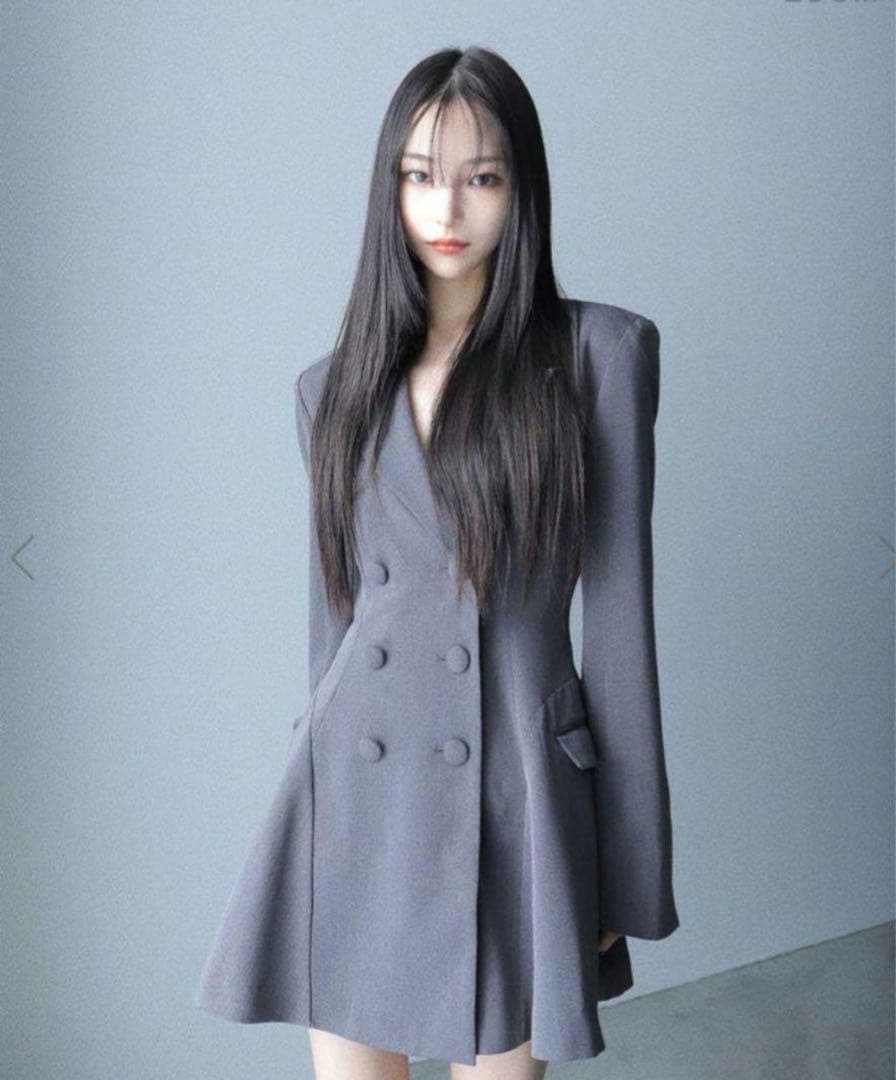 ワンピース meltthelady thick belt jacket onepiece