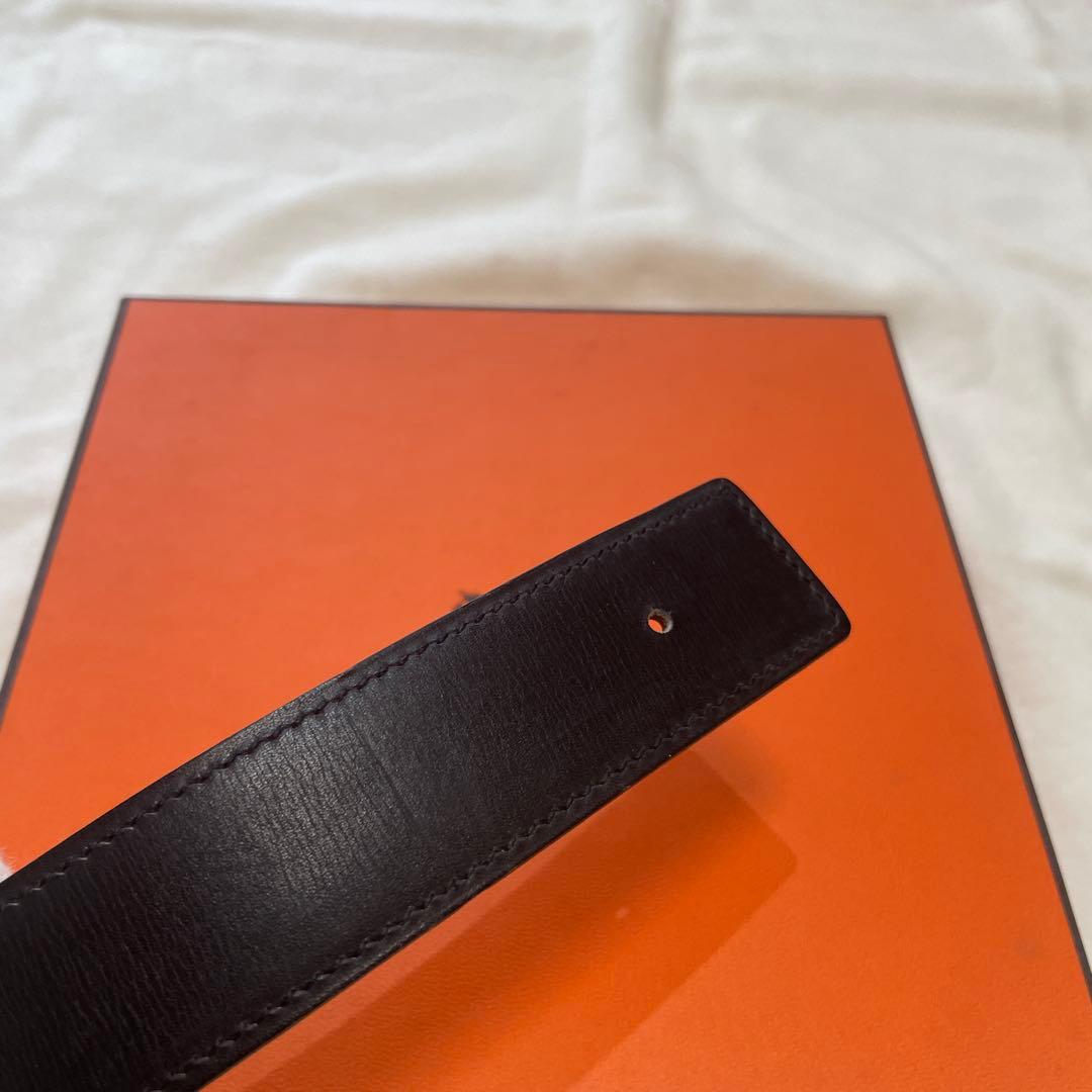 HERMES ベルト 黒 80 サイズ 箱付き
