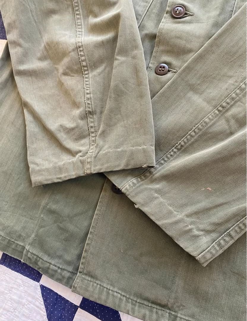 【破格】40s us army m47 m43 hbt ジャケット　雰囲気系