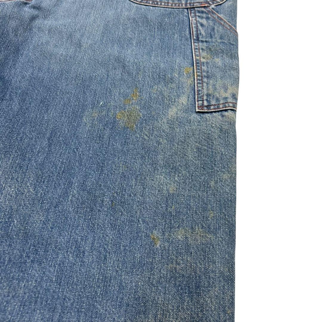 希少 70s BIG MAC 綿100% デニムペインターパンツ ヴィンテージ